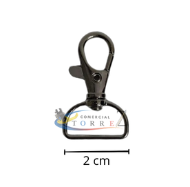 Mosquetón Metálico para Bolsos y Mochilas | 20 mm y 25 mm