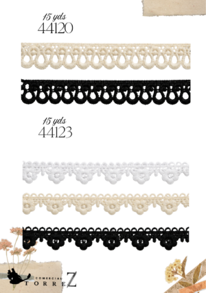 Cinta Macramé Decorativa para Costura y Manualidades