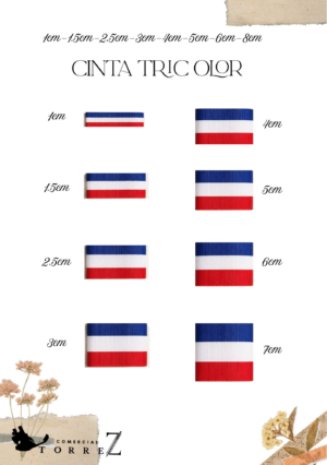 CINTA TRICOLOR