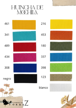 Huincha para Mochila - 50 Metros